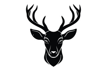 Naklejka premium deer head