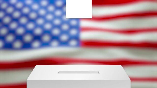 United States election background loop