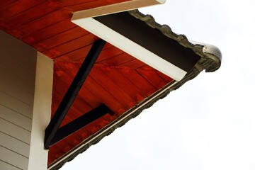 house roof view thailand