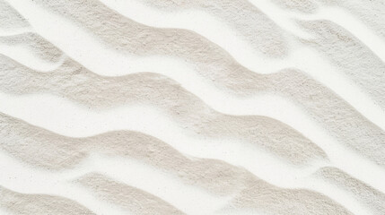 Minimalist White Sand with Natural Light: Ideal for Zen and Relaxation Themes