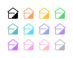 Editable house floor, layout vector icon. Property, real estate, construction, mortgage, interiors. Part of a big icon set family. Perfect for web and app interfaces, presentations, infographics, etc