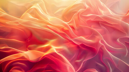 Obraz premium Soft Glowing Abstract Digital Backdrop with Layered Shapes and Gradients