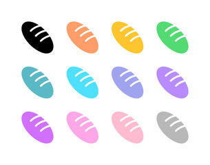 Editable bread loaf vector icon. Part of a big icon set family. Perfect for web and app interfaces, presentations, infographics, etc