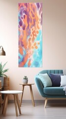 Animal Print Material Structure Background - Generative AI