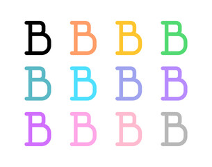 Editable bold text format vector icon. Part of a big icon set family. Perfect for web and app interfaces, presentations, infographics, etc