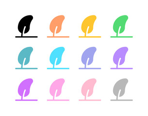 Editable windy tree vector icon. Part of a big icon set family. Perfect for web and app interfaces, presentations, infographics, etc