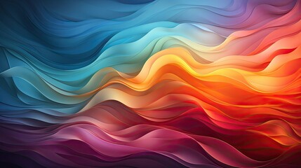 Vibrant abstract background in rainbow colors