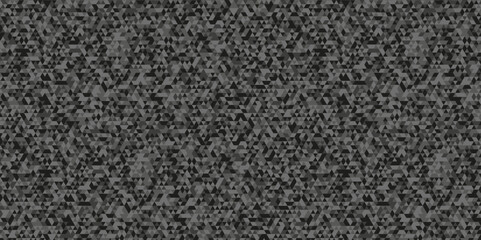 Fototapeta premium Seamless geometric pattern square shapes low polygon backdrop background. Abstract geometric wall tile and metal cube background triangle wallpaper. Gray and black polygonal background.