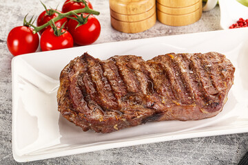 Rib eye steak grilled beef
