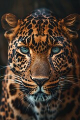 Fototapeta premium A picture of a leopard