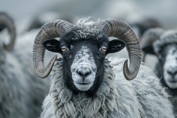 Close-up of a sheep