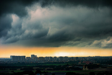 Hanoi before the heavy summer rain
