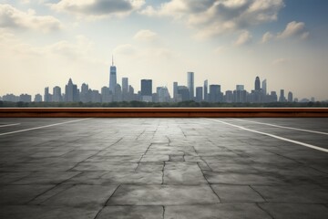 Asphalt Material Structure Background - Generative AI