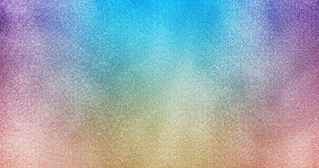Bright shiny grungy colorful gradient texture background. Grainy with noise texture effect, grungy gradient rough texture template.