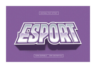 Esport Editable Text Effects