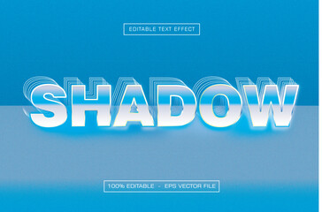 Shadow Editable Text Effects