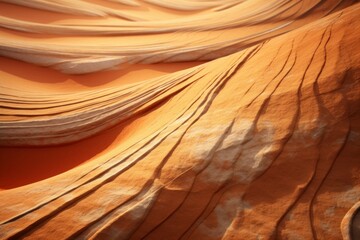 Obraz premium Sandstone Material Structure Background - Generative AI