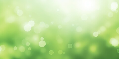 Obraz premium Abstract Green Bokeh Background