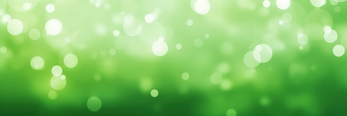 Green Bokeh Background