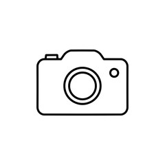 Photo camera vector icon Vector illustration 