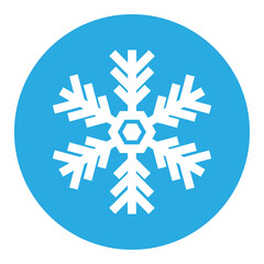 Snowflake icon vector. Winter illustration sign. Cold illustration symbol. 