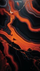 Obraz premium Onyx Material Structure Background - Generative AI