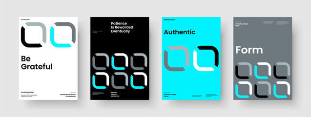 Creative Poster Layout. Isolated Banner Design. Geometric Background Template. Flyer. Brochure. Business Presentation. Report. Book Cover. Newsletter. Notebook. Advertising. Portfolio