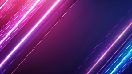 Fototapeta premium Vibrant abstract background with neon light streaks, ideal for modern digital use, full of energy and cosmic vibes