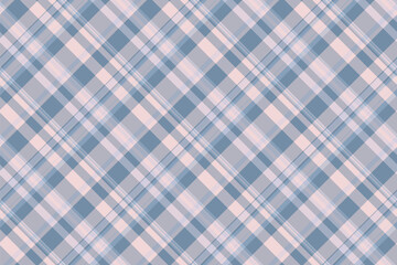 Improvement pattern fabric vector, primary plaid check tartan. Checker background seamless textile texture in white and grey colors.