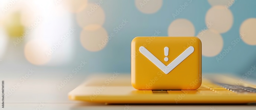 Poster whistleblower submitting a report via a secure email address, secure email, digital communication