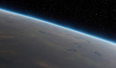 Fototapeta premium planet in space