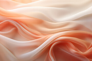 Fototapeta premium ASTRA: Soft Translucent Layers in Warm Hues