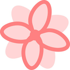 Flower Hand Head Drawn Illustration