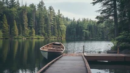 Obraz premium A peaceful lake