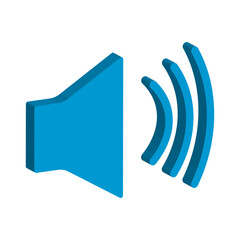 3d Podcast Element Isolated on White Background. Vector Elements in Flat Design