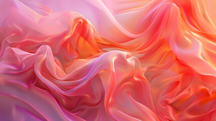 Obraz premium Soft flowing silk fabric background