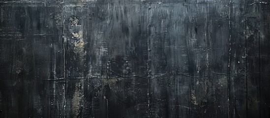 Obraz premium Gloomy Vintage Dark Concrete Wall Texture With Copy Space