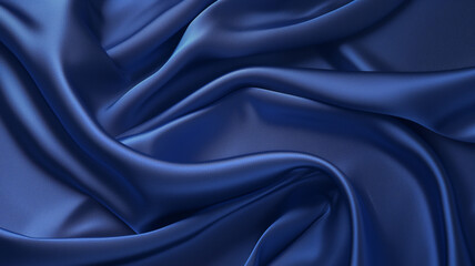 Fototapeta premium Abstract Minimalist Wave Silk Fabric