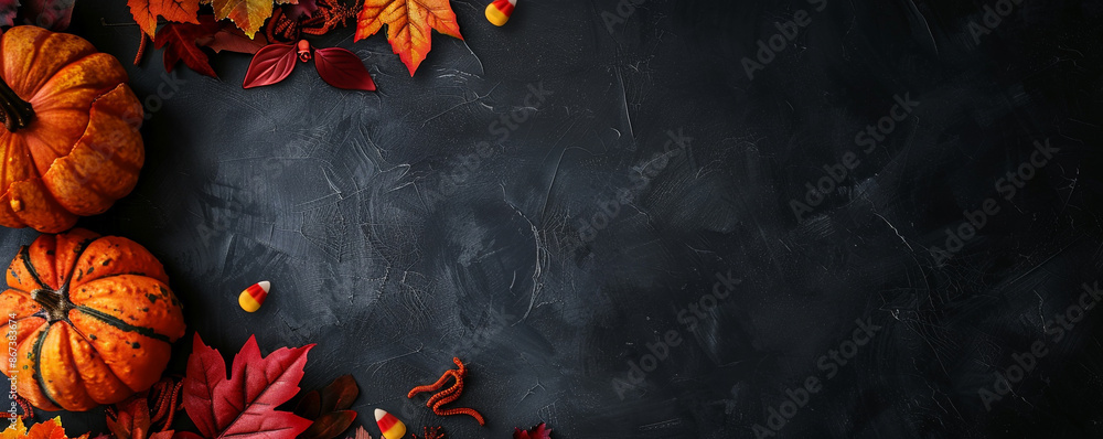Poster suitable background with space for text or an image for halloween