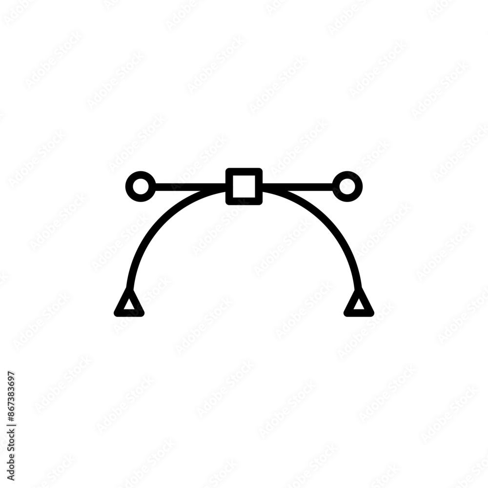 Poster vector icon set scalable graphics illustrations for design and technology projects