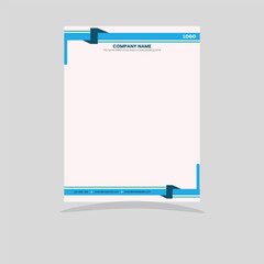 MINIMAL LETTERHEAD DESIGN TEMPLATE