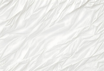 Intricate Abstract Pattern of Wrinkled and Folded Recycled Paper