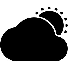 Black solid phone icon design