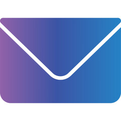 blue and purple gradient phone icon 