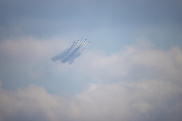 ブルーインパルスの航空ショー