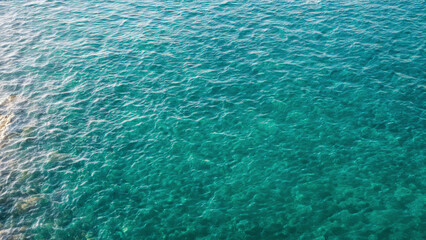 Obraz premium Blue sea ocean waves