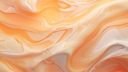 Obraz premium Natural luxury abstract fluid art liquid painting. Tender and dreamy wallpaper. For posters, and other printed materials. 3d render, generative ai