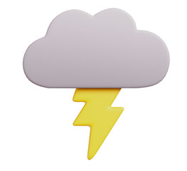 cloud and lightning