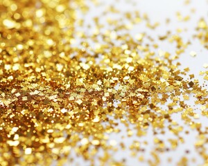  Luxurious Gold Confetti, Shiny Party Decor