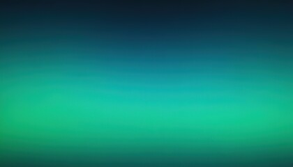 Fototapeta premium Website background green-blue abstract wallpaper design. Empty green with Black vignette Studio well use as background or wallpaper